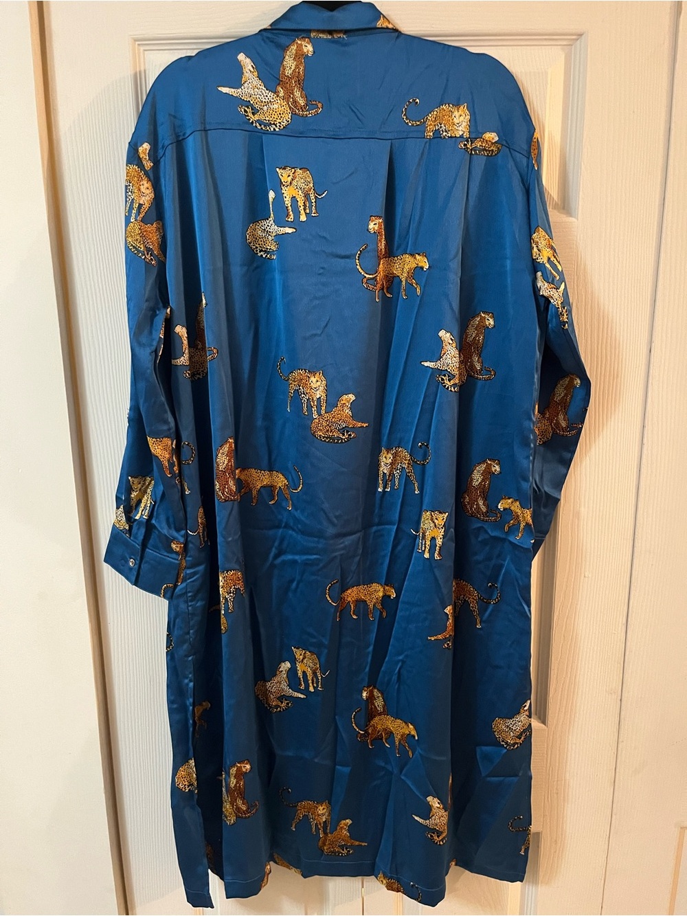 Umgee Satin Dress Large - Picture 2 of 4